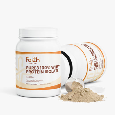Pure3 100% Whey Protein Isolate (Vanilla)