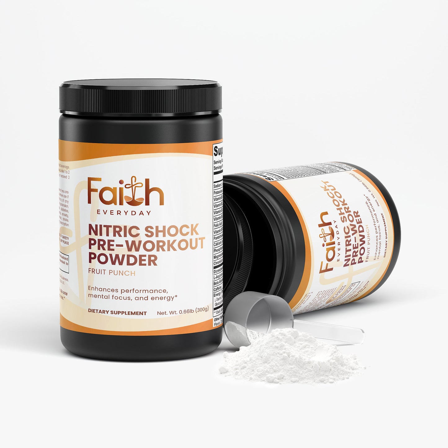Nitric Shock Pre-Workout Powder (Fruit Punch)