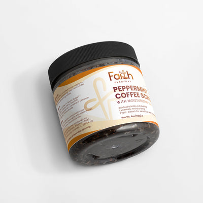 Peppermint Coffee Scrub