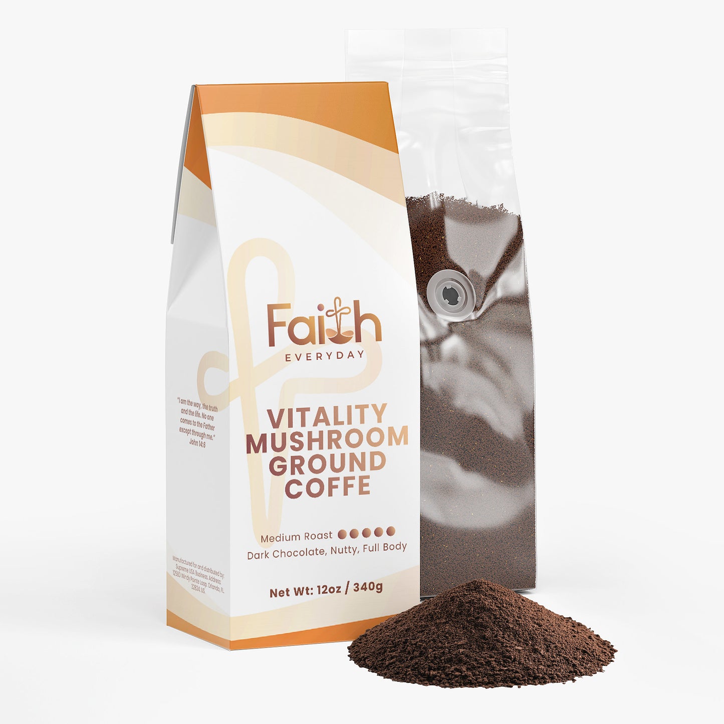 Vitality Mushroom Coffee (Medium Roast)