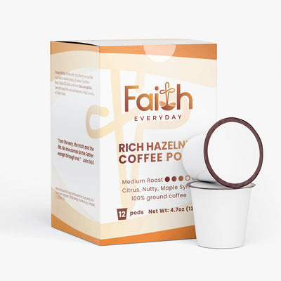 Rich Hazelnut Coffee Pods (Medium Roast)