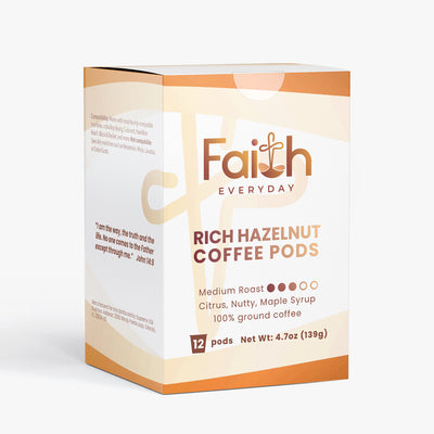 Rich Hazelnut Coffee Pods (Medium Roast)