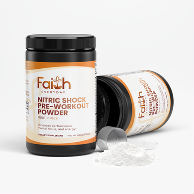 Nitric Shock Pre-Workout Powder (Fruit Punch)